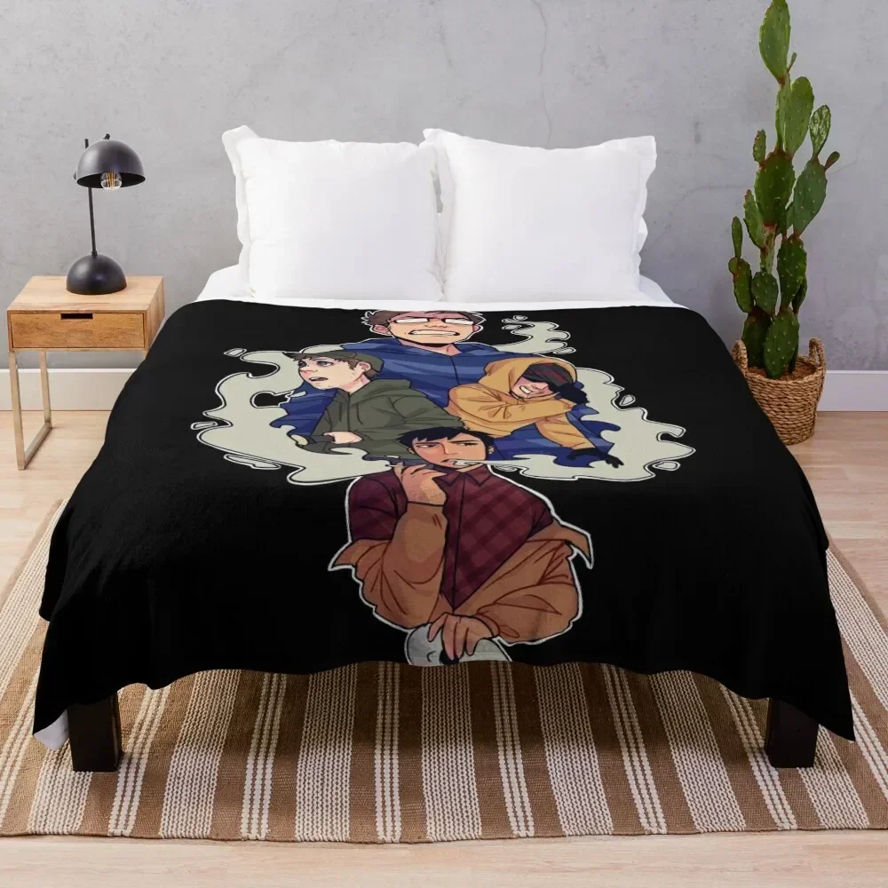 

marble hornets Throw Blanket Multi Purpose Soft Warm Blanket for Home Travel