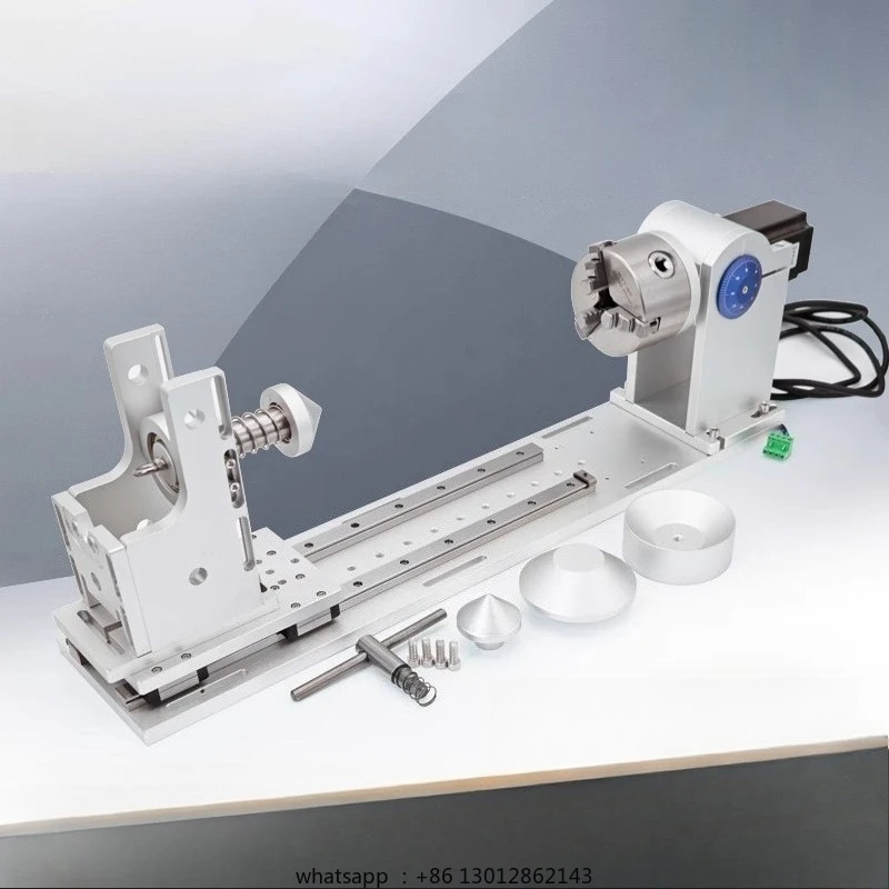 

Rotary fixture telescopic slide rail table