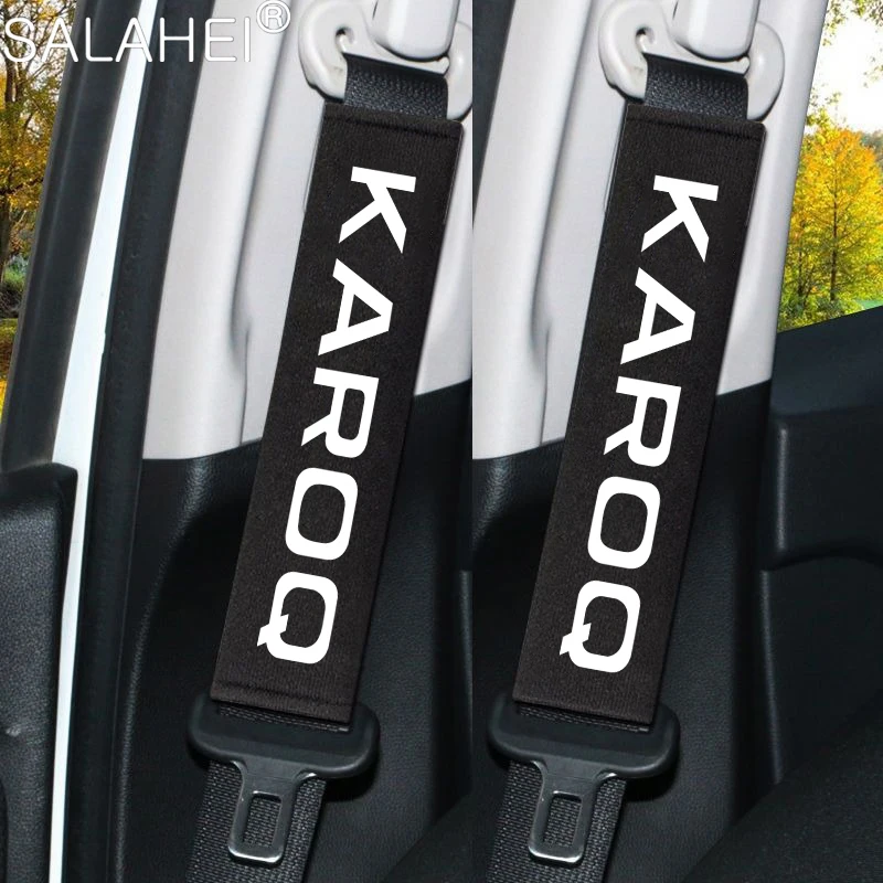 

For Skoda Karoq Octavia Fabia Rapid Superb Kodiaq Scala Citigo Kamiq Roomster Enyaq Car Head Neck Pillow Seat Belt Shoulder Pad
