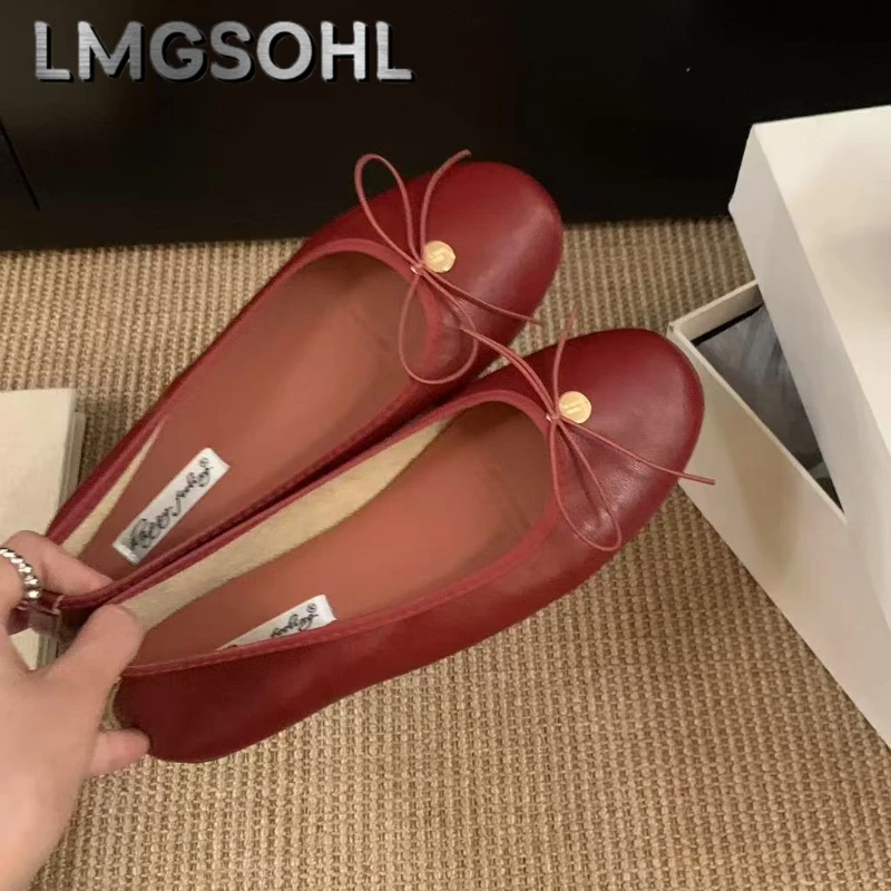 

2025 New Bow Women Marie Janes Shoes Flats Fashion Sandals Casual Loafers Summer Sport Woman Shoes Walking Zapatillas De Mujer