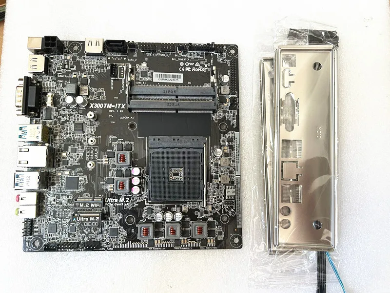 

X300TM-ITX Motherboard 64GB Dual Channel DDR4 M.2 MINI-ITX Mainboard Socket AM4 For AMD X300 Desktop PCI-E 4.0 M.2