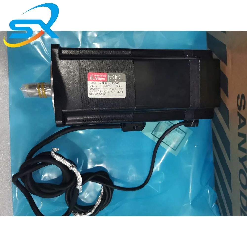 P50B08075HCS00 AC Servo Motor 750w Running in good condtion provide factory inspection video Please consult before ordering