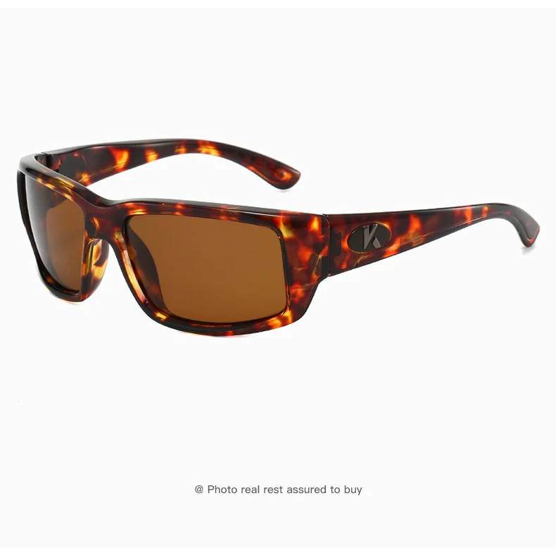KAROS Original Stil Polarisierte Sonnenbrille Männer Fahren Gläser Männlichen Anti-Uv Sommer Reise Brille Shades Kostenlose Box – Detail 16