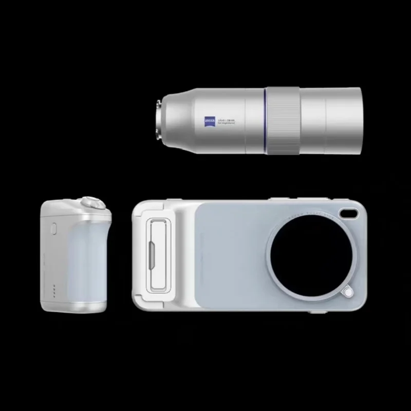 Original For Vivo X200 Ultra Zeiss 2.35x Telephoto Lens Set Photographer's Kit With imaging Handle With Mobile Phone Case Gift