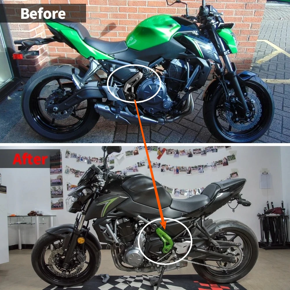 For Kawasaki Z650 Ninja650 Frame Side Cover Panel for Ninja 650 Z 650 Frame Panel Fairing Side Cover Cowl Protector 2017-2024 view 6