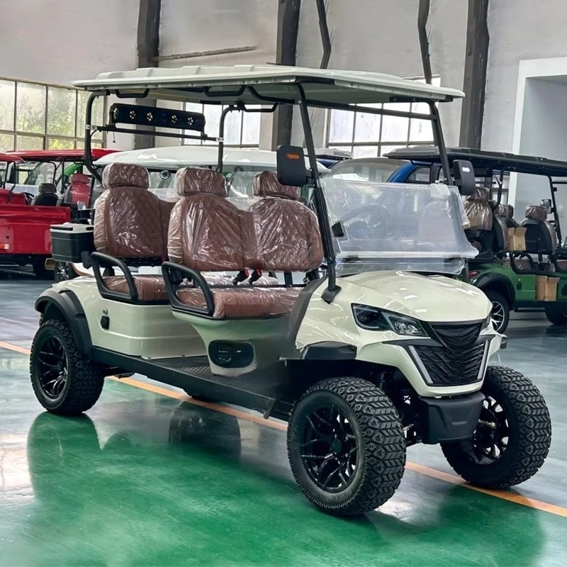 4 Seat Seater Club Car Electric 6 Golf Electric Cart Off Road Golf Buggy with for Golf Course
