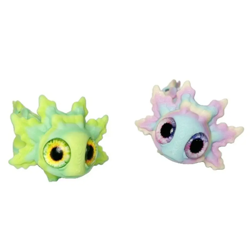 Ontwerp met meerdere gewrichten 3D-printen Newt-figuren Simulatie Ogen Beweegbare onderdelen Beweegbare figuren met meerdere gewrichten 3D-geprinte realistisch