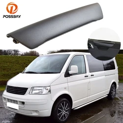 Car Front Interior Door Handle Grab Pull Cover Black Cap Left and Right for VW Transporter T5 2010-2015 Auto Replacement Parts