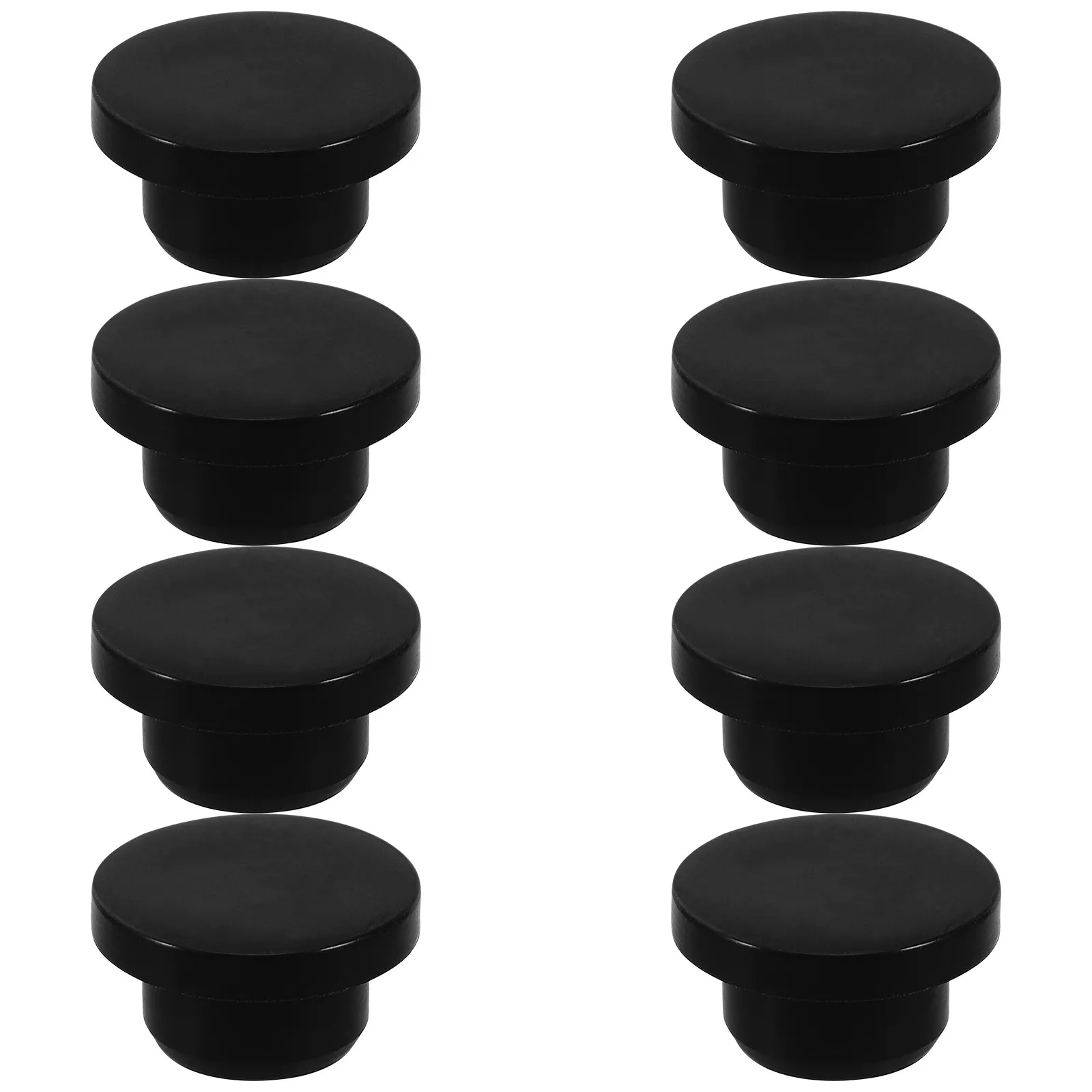 

8Pcs Flexible Silicone T Plug Rubber Protective Cover Waterproof Seal for 16.8-17.8mm Tubes Replacement Hole Cap