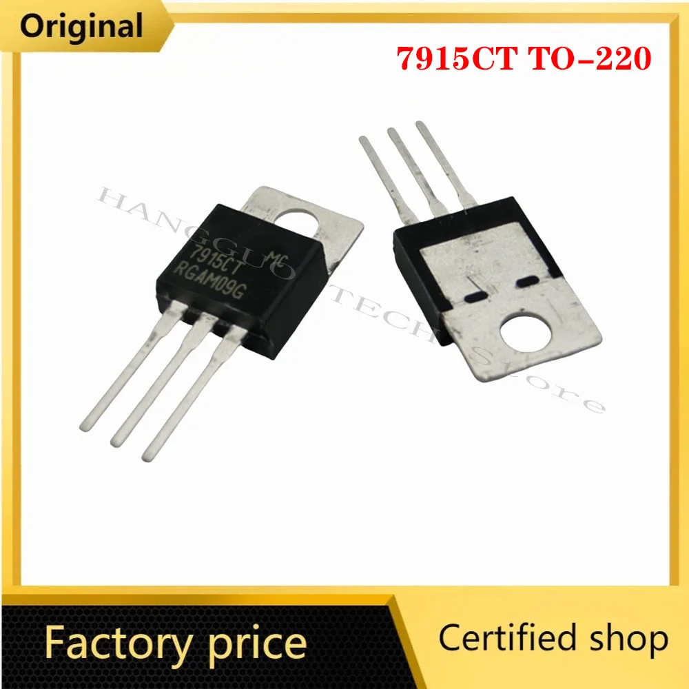 MC7915 MC7915CTG 7915CT TO-220 three terminal voltage regulator transistor