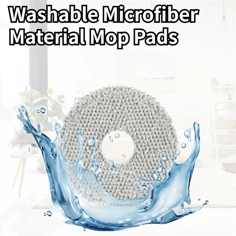 TKOH-For Dreame L10s Pro Ultra Heat Robot Vacuum Cleaner Main Side Brush Hepa Filter Mop Cloth Dust Bags Parts