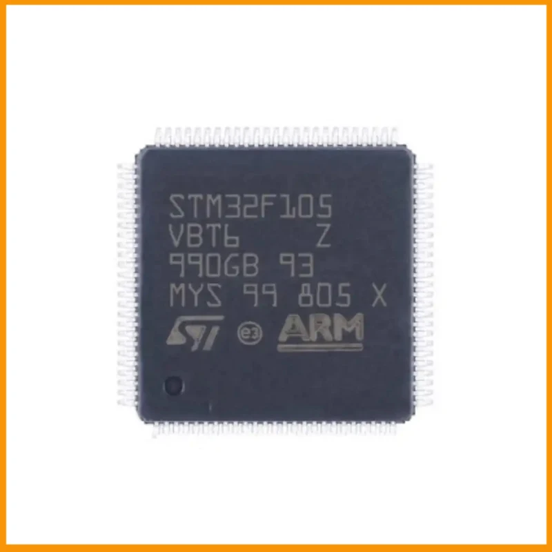 5Pcs/Lot  New Original  STM32F105VBT6 STM32F105  Microcontroller IC 32-Bit Single-Core 72MHz 128KB (128K x 8) FLASH LQFP-100