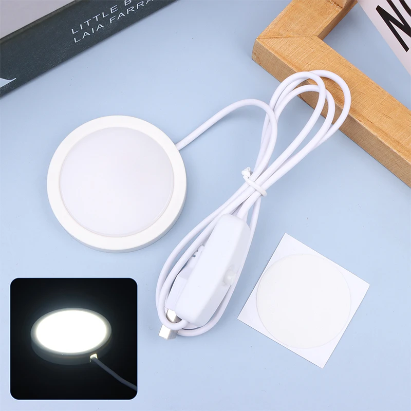 LED USB 5V LED Under Cabinet Light Model Cabinet Display Case Shelf Counter Lighting Caravan Camper Spot Lamp Interior Lights 3W