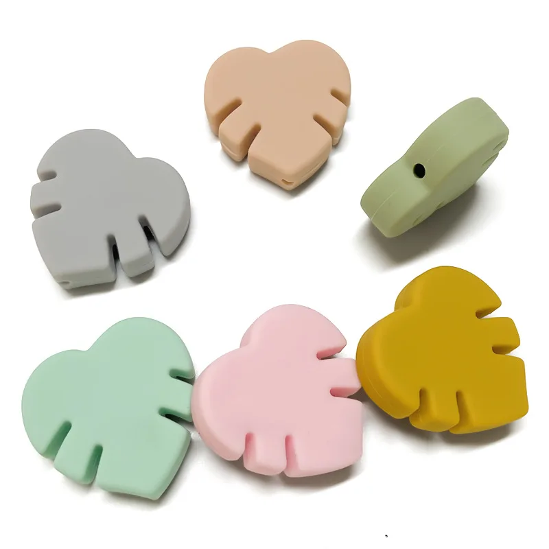 

20/50pcs New Silicone Beads Wholesale Handwork Focal Beads Baby Toy DIY String Pen Bead Nipple Chain Jewelry Pendant Accessories