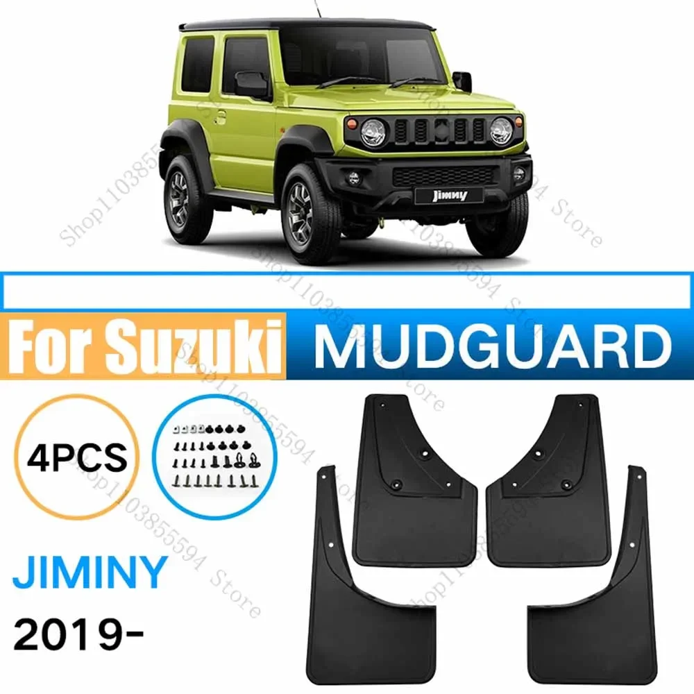 

Mudguard For Suzuki Jiminy 2019-2023 Front Rear Mudflaps Mudguards Car Accessories Splash Guard Fender