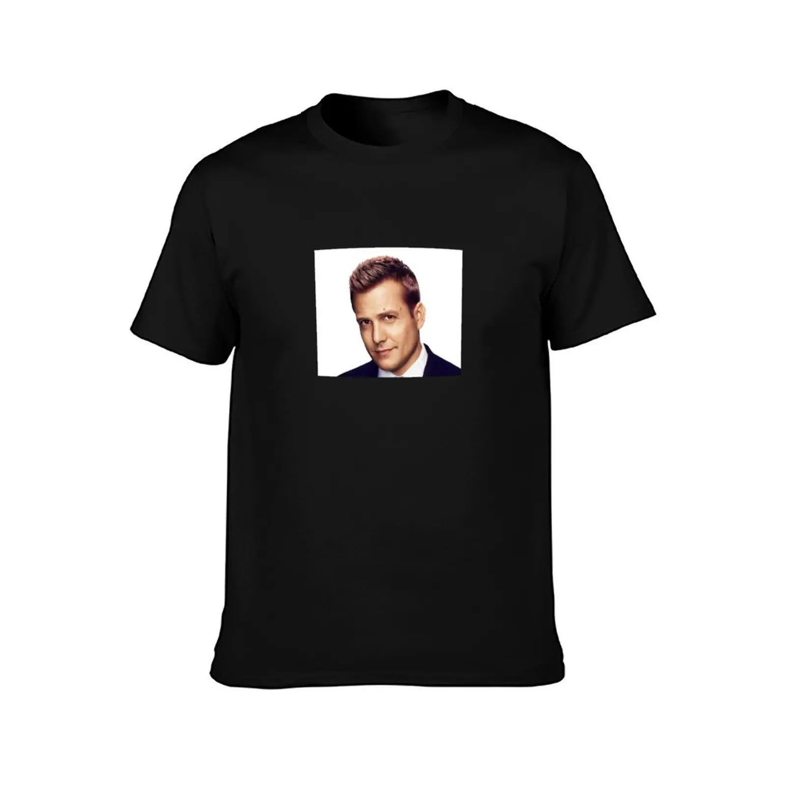 Harvey Specter - Suits T-Shirt, Summer Casual Cotton Tee, Oversized Streetwear Tops, Vintage Graphic Print, Unisex Men Women