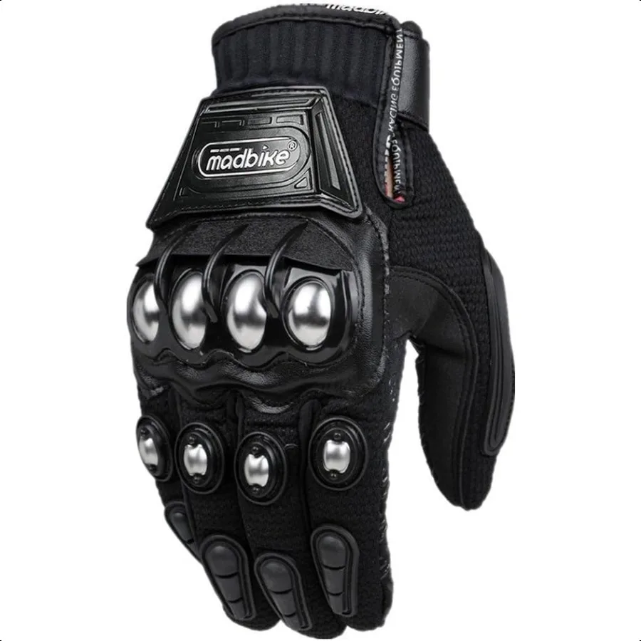 

Перчатки из легированной стали с сенсорным экраном, мотоцикла, мотоцикла, гоночные перчатки Powersports
