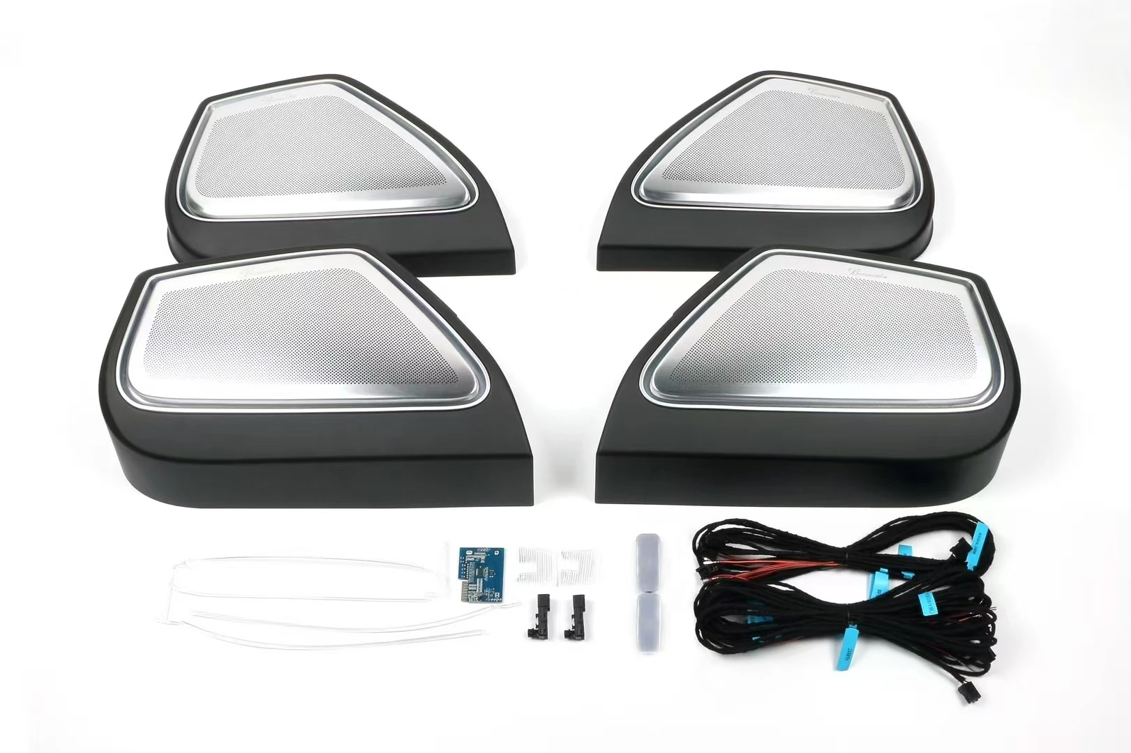 Screen Control Multi Color Speaker Covers 7 Colors Car Ambient Lights for Porsche Panamera