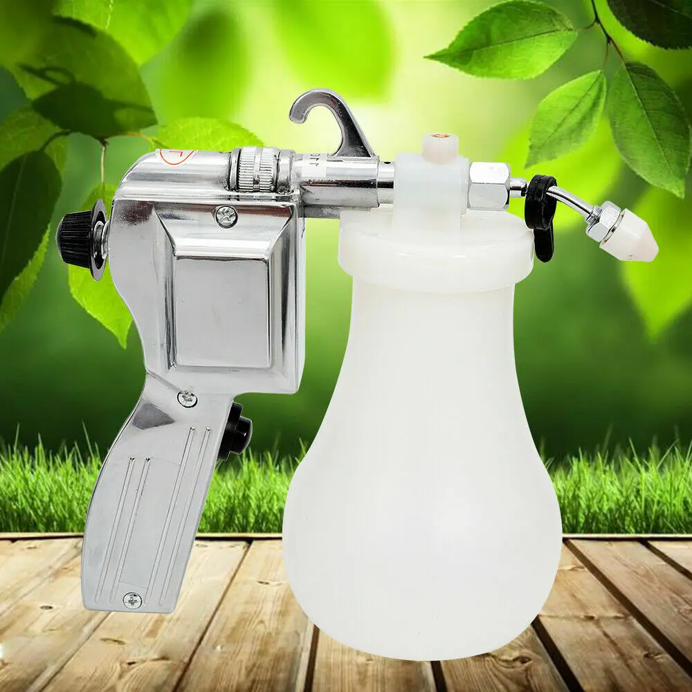 Textile Spot Cleaning Spray Gun 60W 110V Spray Pressure Gun Adjustable Nozzle US Plug 0.65L