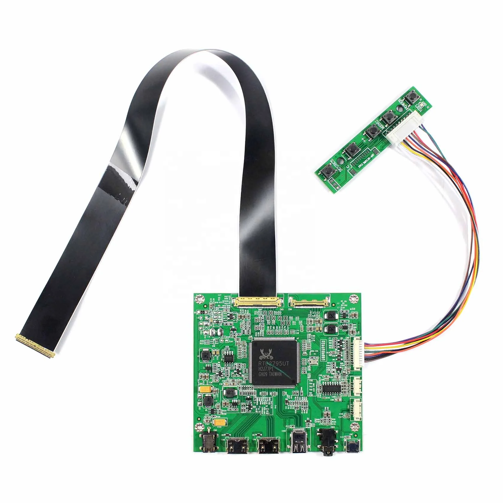 Mini+DP LCD Controller Work for 18.4inch 3840x2160 4K LCD Screen NV184QUM-N21
