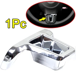 Chrome Steering Wheel Trim Cover For VW Golf MK6 Polo Jetta Bora Caddy Car Accessories 2009 2010 2011 2012 2013 2014 Boss Kits
