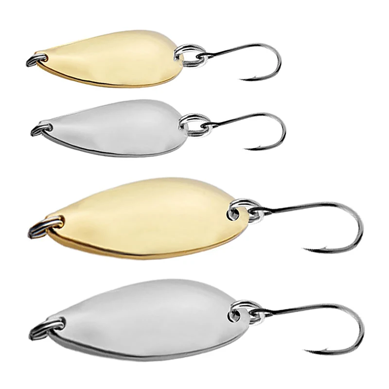 

Single Hook Scoop-Shaped Rotating Spinner Sequins Fishing Lure Fishing Tackle For Bass Perch Artificial Hook