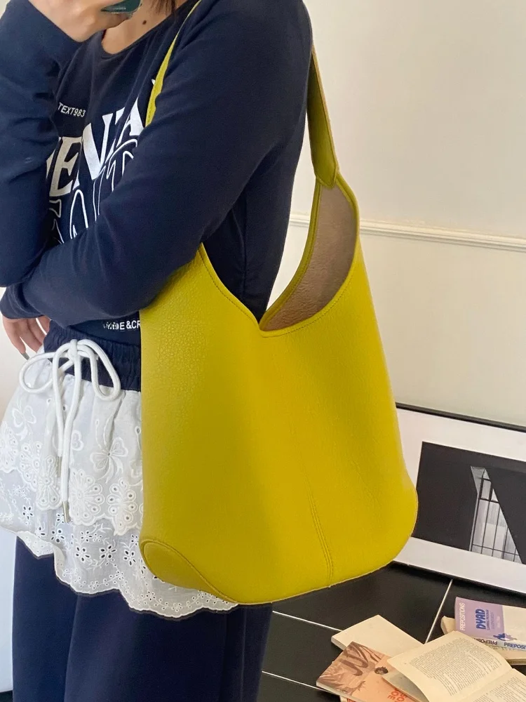 

Ele Commuter Large Capaci Women's Tote Bag Faionable mat Single oulder Buet Bag Sli Trendy Handbag