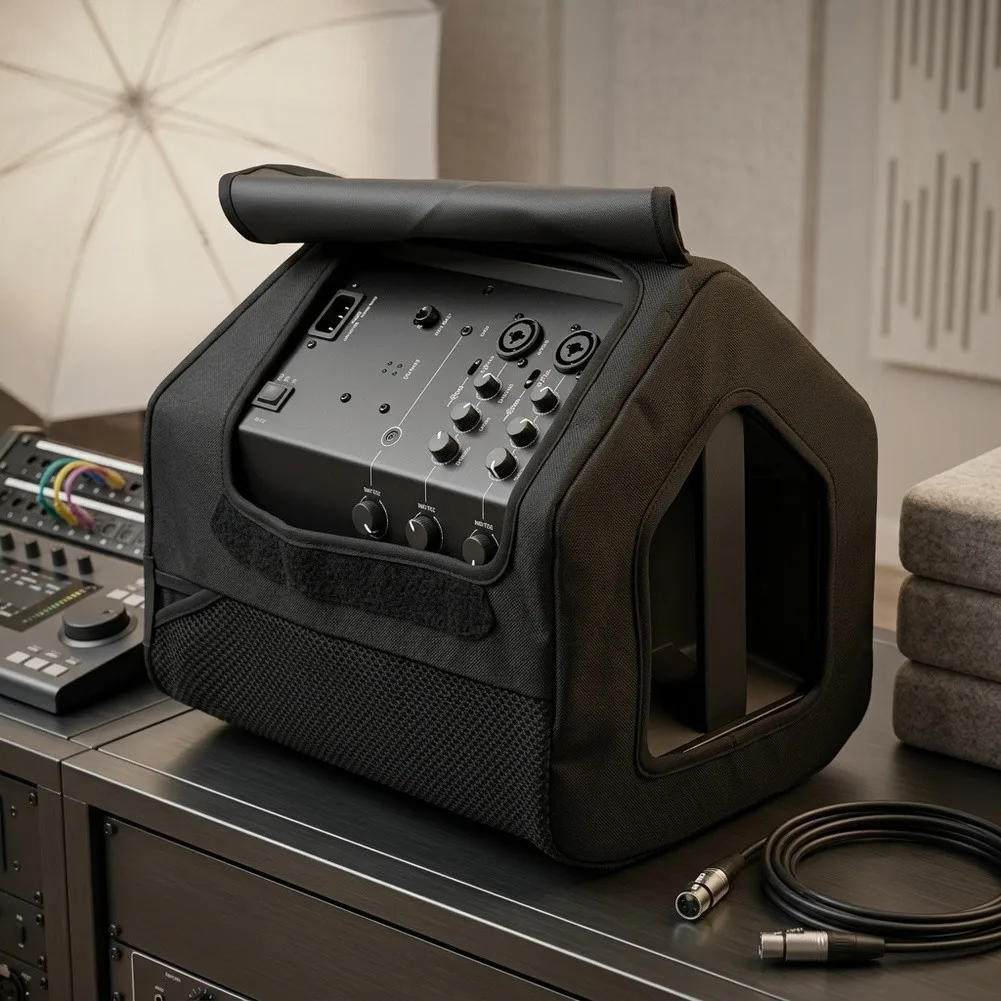 Speaker Cover for Bose S1 for Pro Portable System - Robust Nylon Dust Protection Case with Acoustic Mesh and & Closure