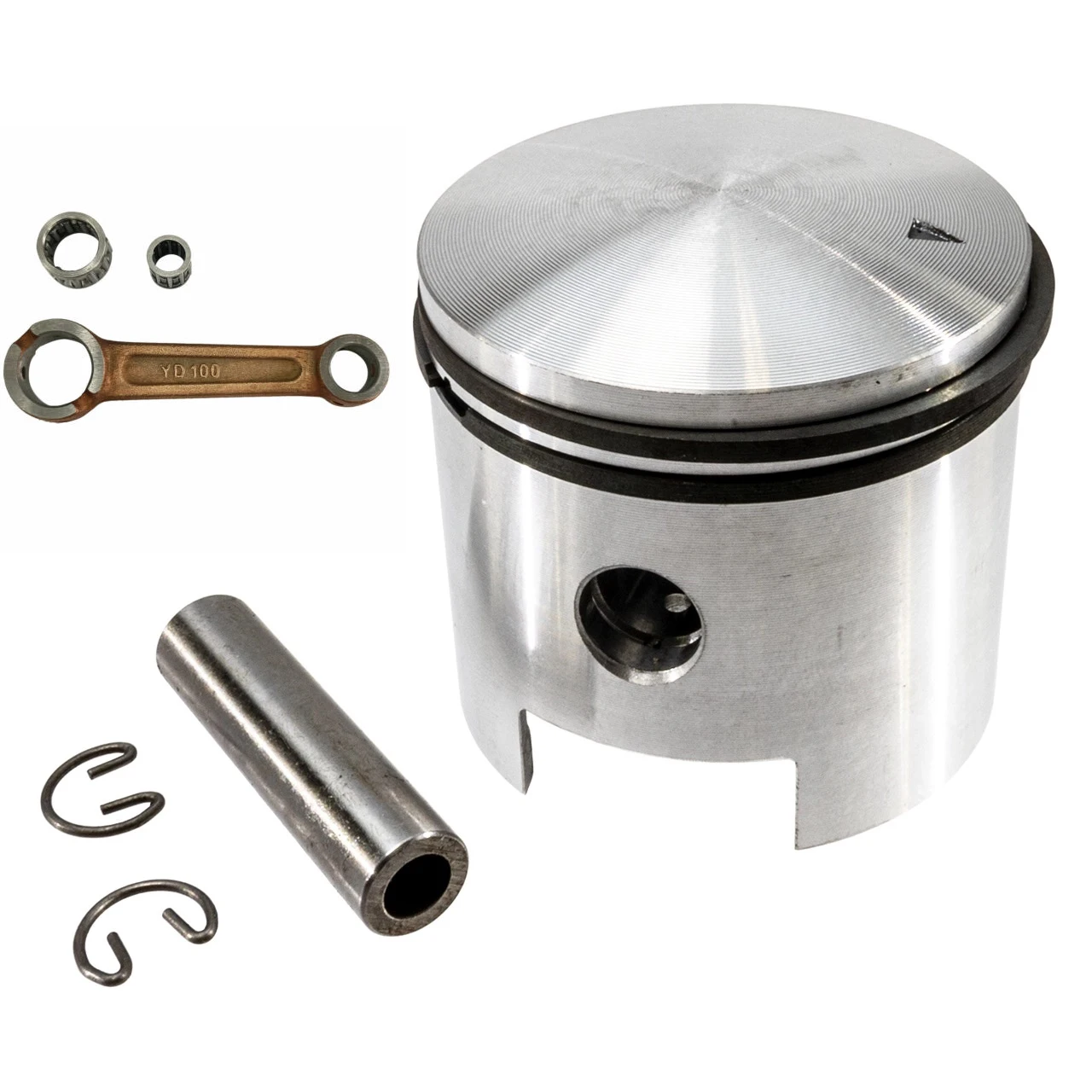 ZEDA-100 (YD-100) Piston Kit Dedicated Pistons Piston Pin Ring Piston For ZEDA YD100 2-Stroke Bicycle Gasoline Engine