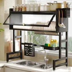 Kitchen Storage Cabinet Kitchen Stainless Steel Drain Shelf Multi Organizer Cabinet Sink Rack Over The Sink Dish Drying Rack