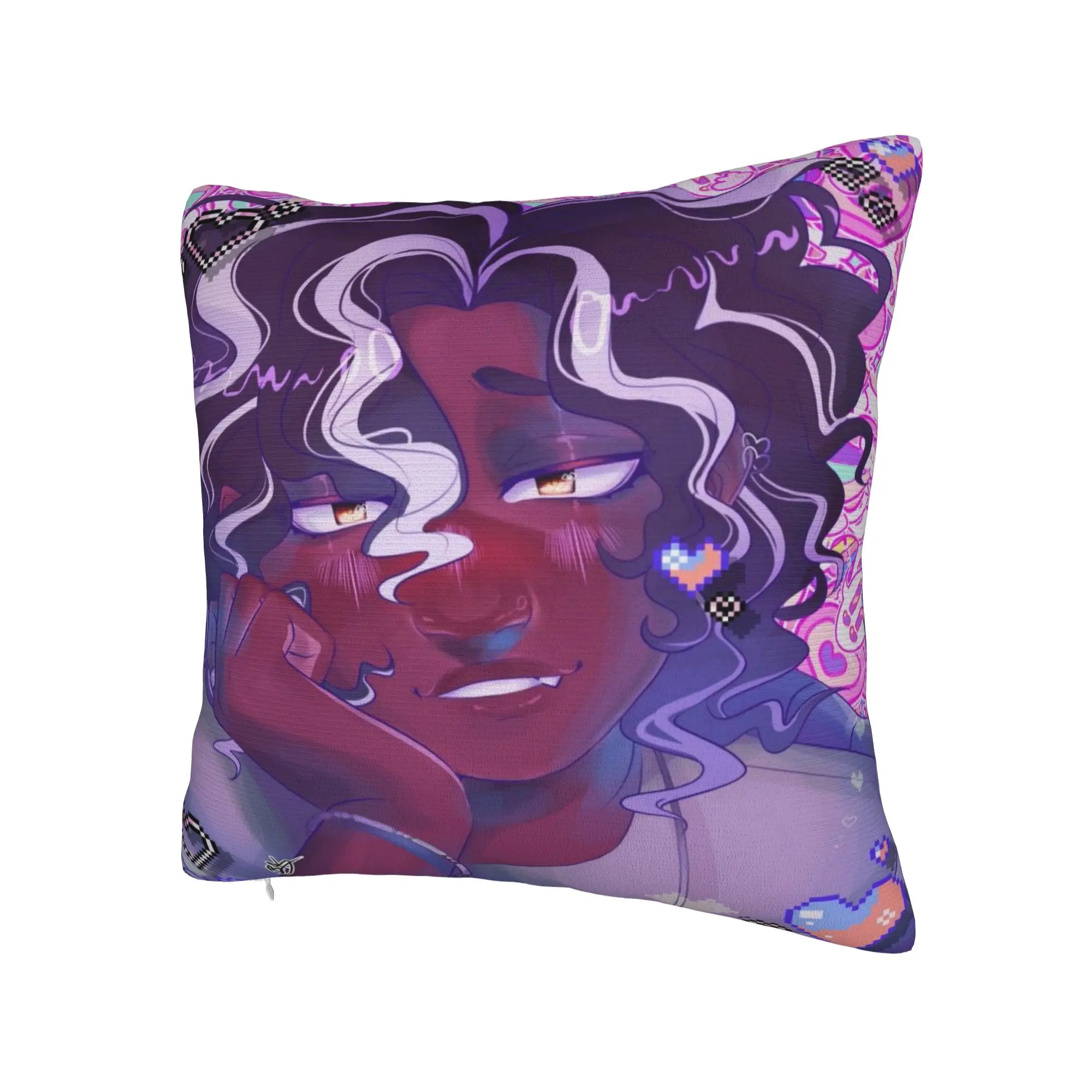 Micah Yujin E-ERROR143 Pillow Case  Graphic Pillow Cover For Living Room Sofa Cute Funny Pillowcases