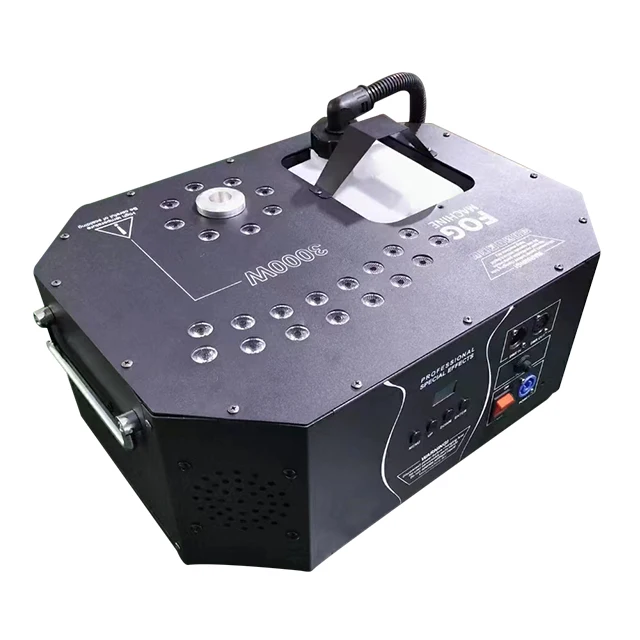 High Quality 3000W Constant Stop Fog Jet Machine Professional Automatic  Smoke  With Remote