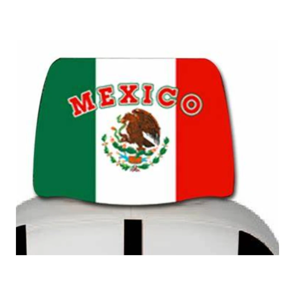Flagicts Four-way elastic fabric Mexico flag car seat cover