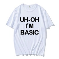 2025 New Uh-Oh I'm Basic T-Shirt Djo The Crux Album Tshirts Graphic Clothing Cotton Summer Round Neck T Shirt Loose Women Men