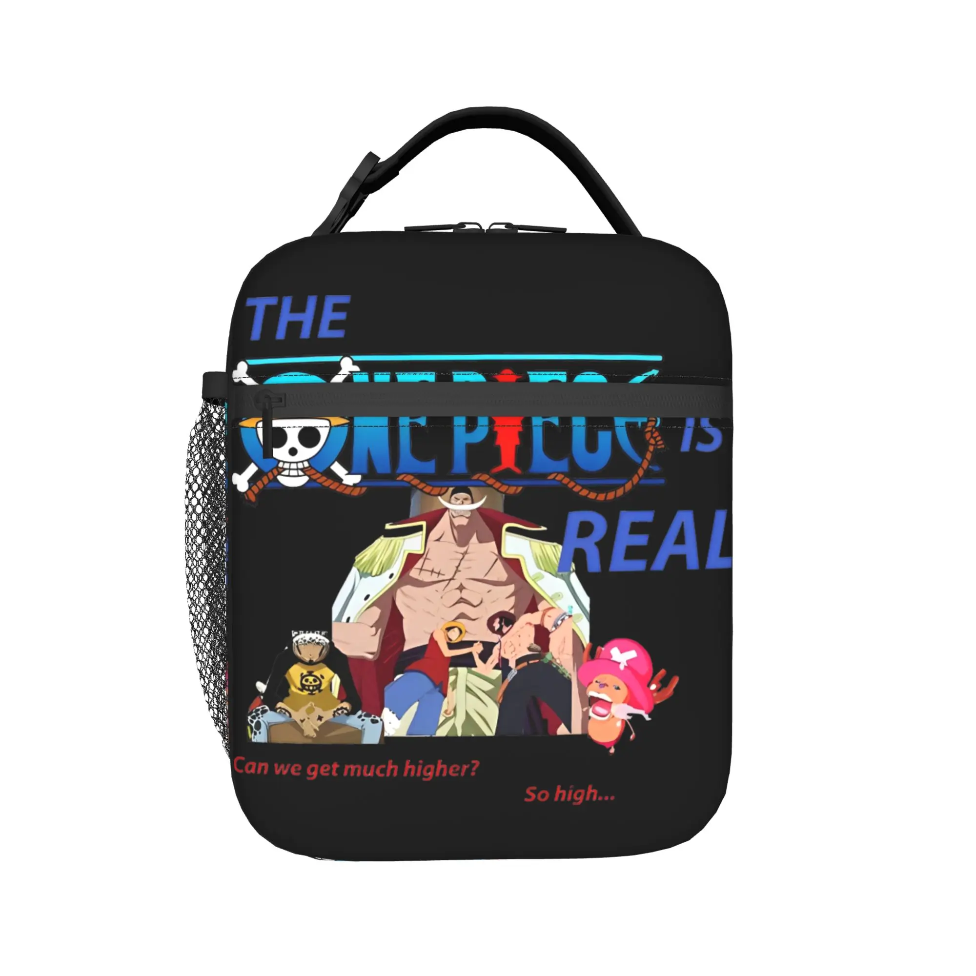 

luffys o-one-piece-e zoro Thermal Insulated Lunch Bag for School Reusable Food Bag Container Men Women Thermal Lunch Boxes