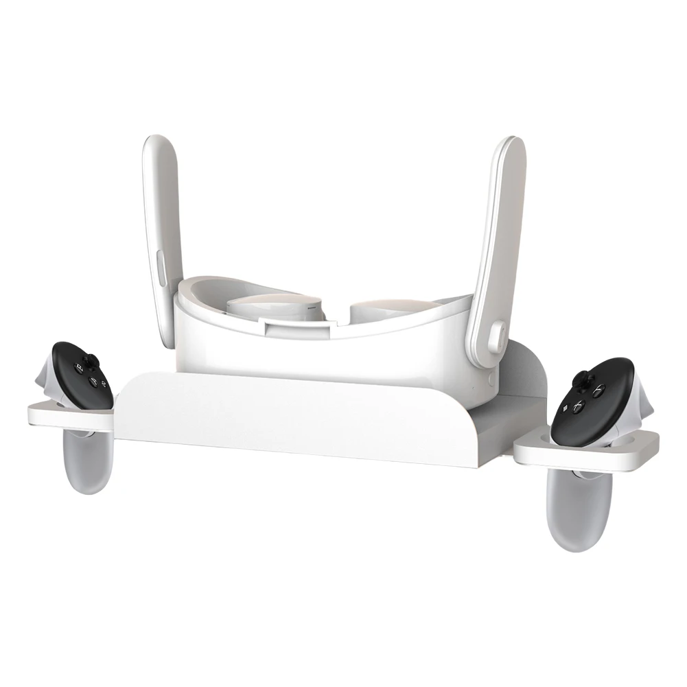 Soporte de pared para VR, soporte estable de acero para escritorio, ahorro de espacio, gancho de almacenamiento para Meta Quest 3S, accesorios para Meta Quest 3