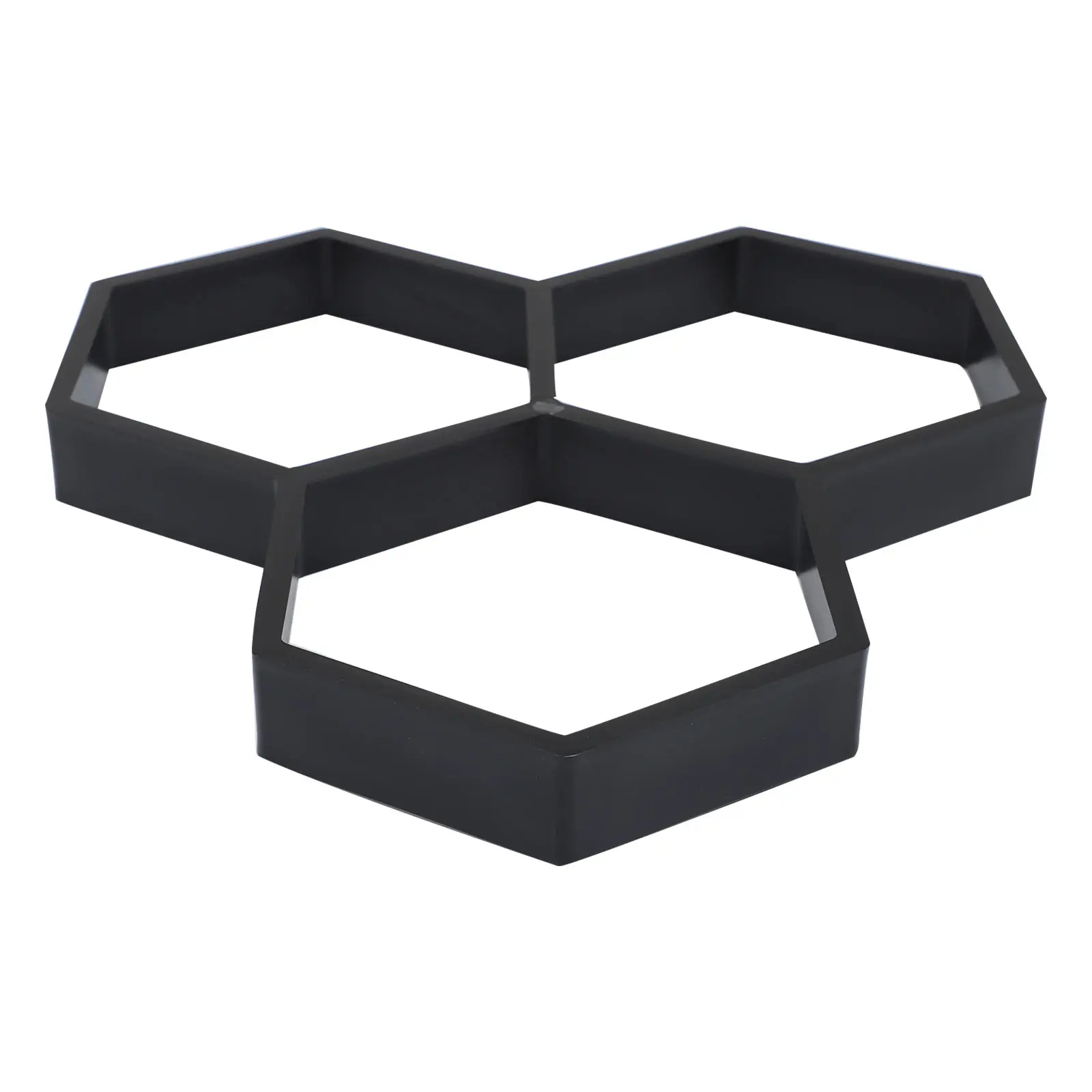 

Cement Paving Mold DIY Path Maker Hexagonal Floor Tile Mould Garden Patio Decor Reusable Plastic Stepping Stone Tools