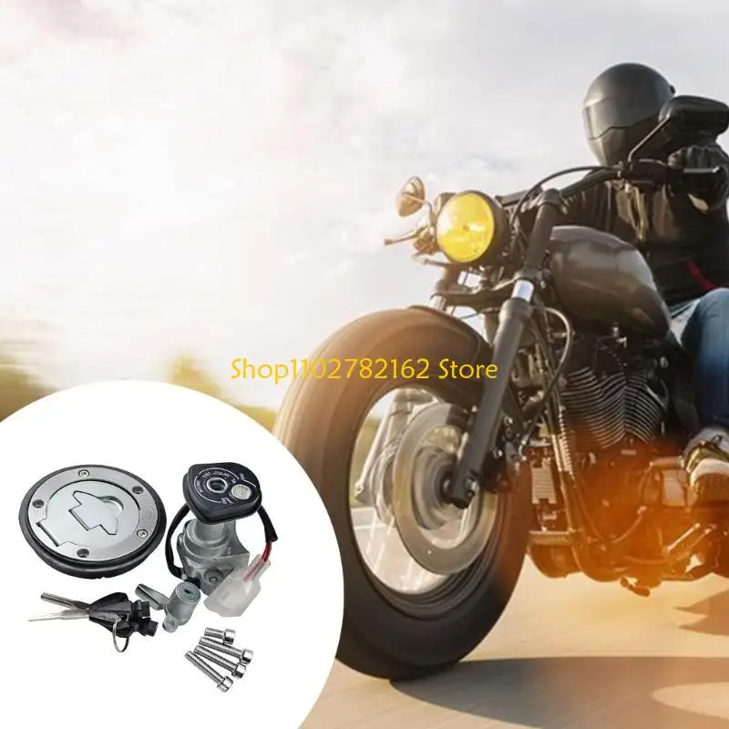 547B Motorcycle Lock and Starter Control Unit Anti Corrosion Metal Construction Improved Safety Features