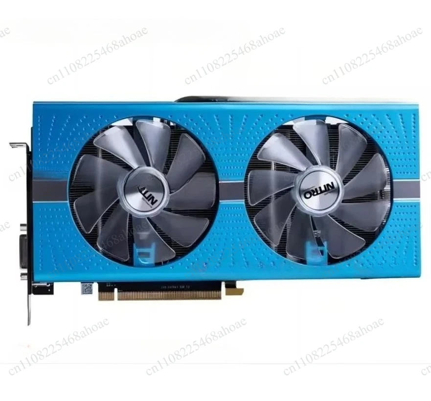 90% New Gaming Graphics Card RX580 RX590 8GB 2048SP 2304SP Pulse Nitro Video Card for Desktop PC Gaming Used