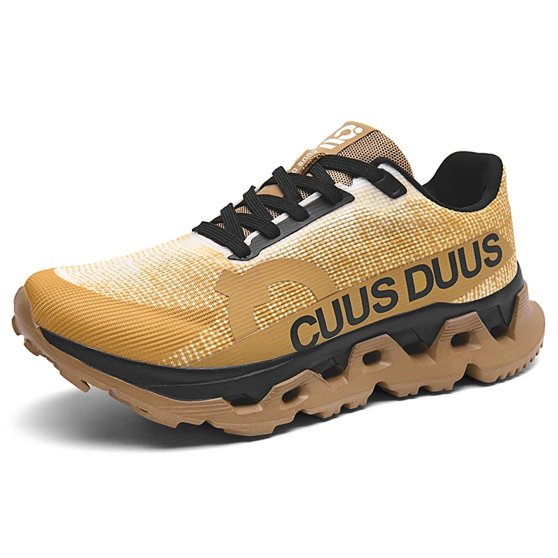 Summer Men's Casual Sports Shoes Comfortable Marathon Track and Field Men's Running Sports Shoes Light Outdoor Hiking Shoes 45 - view 5