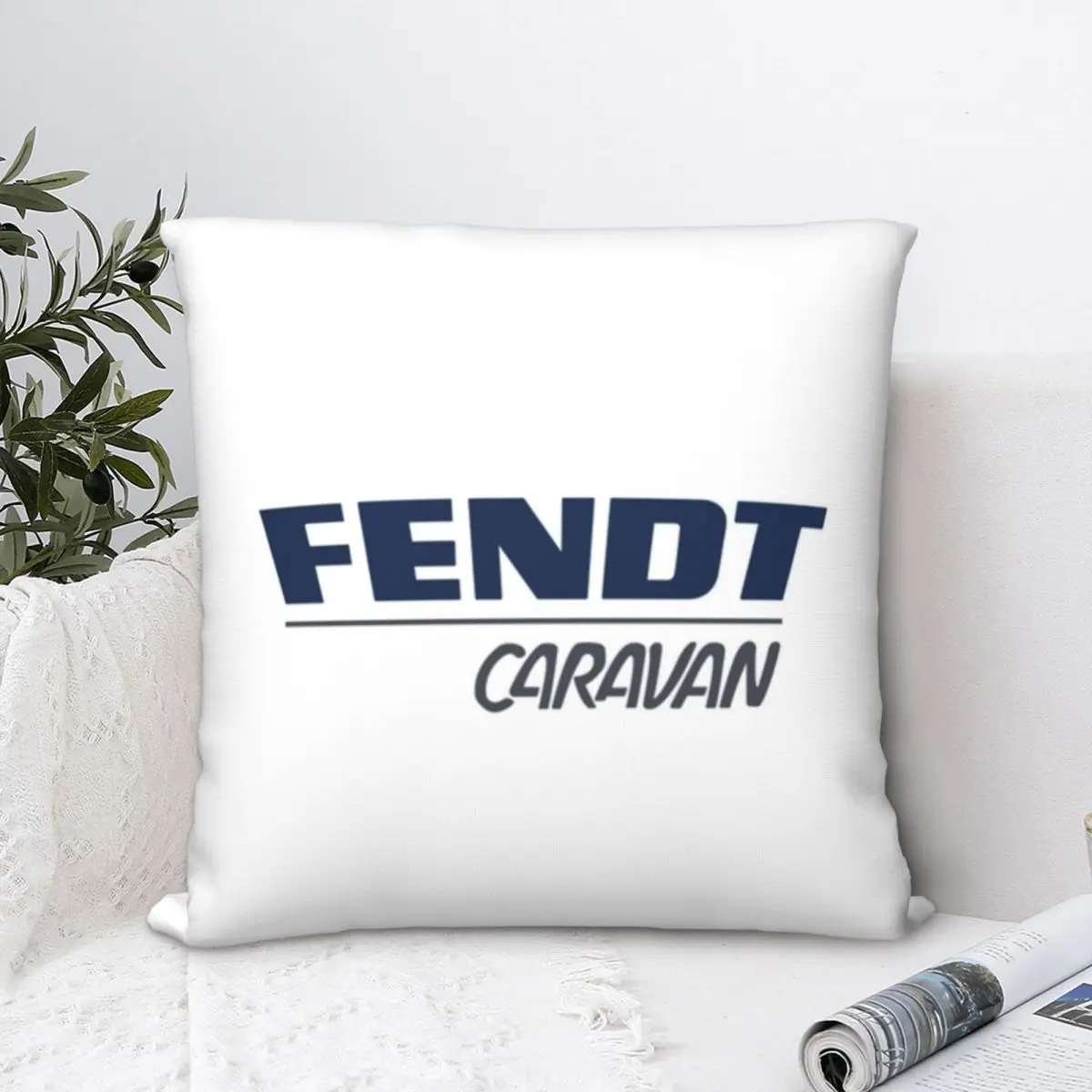 

Fendt Caravan Square Pillowcase Polyester Pillow Cover Velvet Cushion Decor Comfort Throw Pillow For Home Bedroom