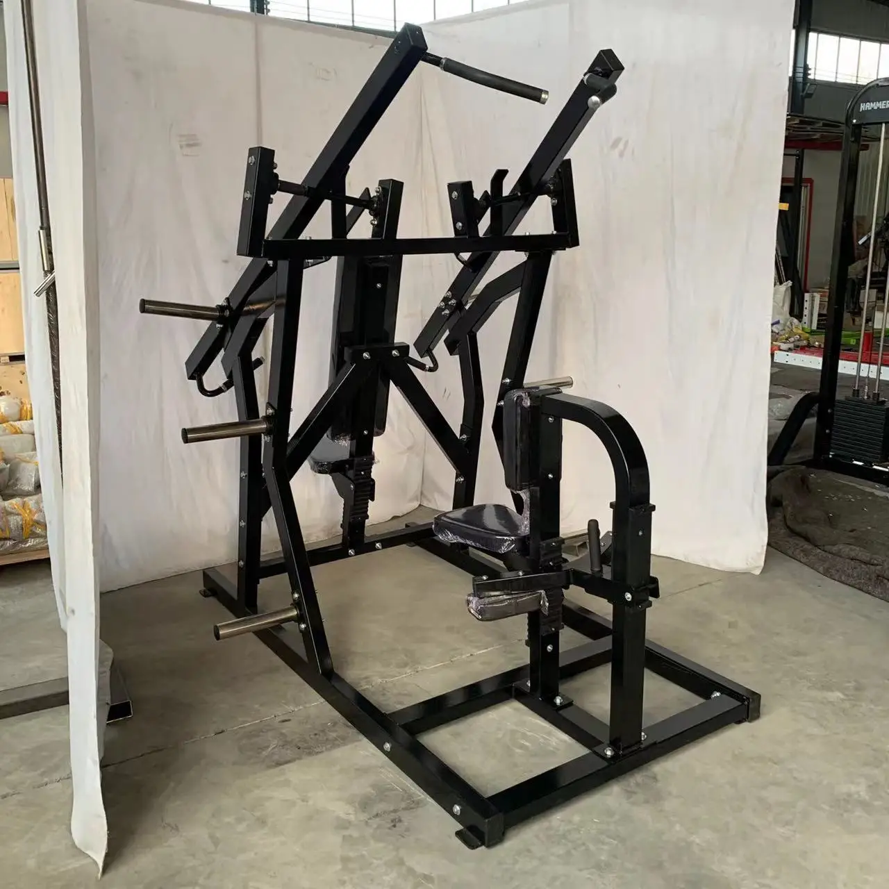 Fitness Ham Strength Iso Chest Press Iso-Lateral Seated Chest Press / Lat Pull Down Plate Loaded Machine