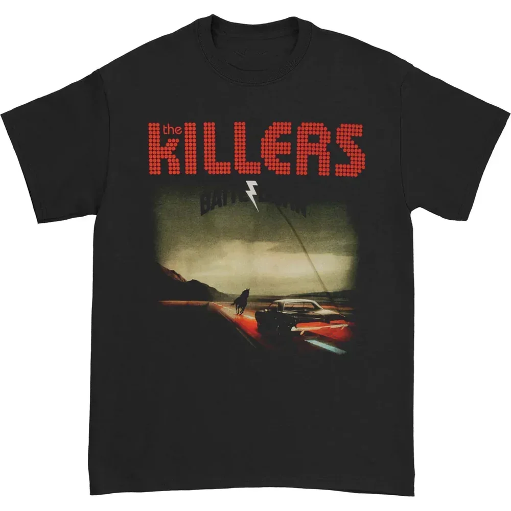 

New Popular The Killers Black T-Shirt Cotton Full Size Unisex