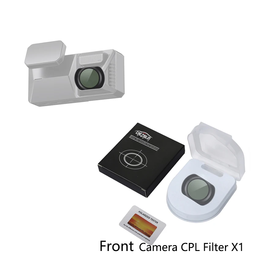 لمرشح REDTIGER Dash Cam CPL عدسة HD حماية من الغبار مضاد للوهج لكاميرا REDTIGER الخلفية CPL #3