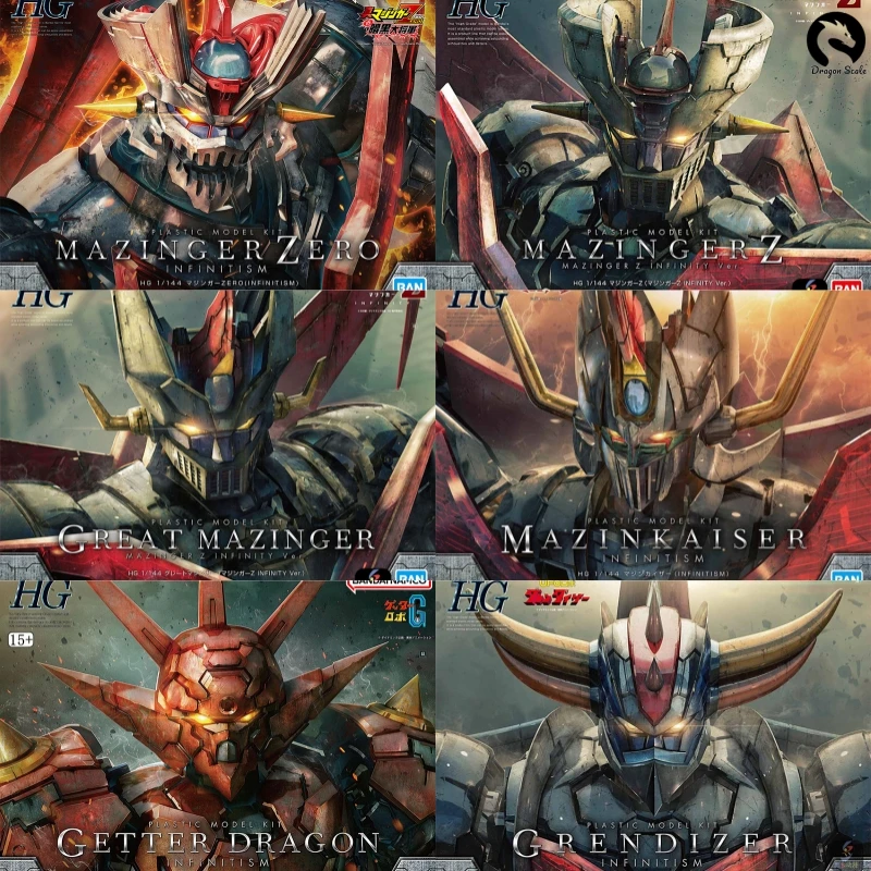 

Brand New Genuine BANDAI HG 1/144 GREAT MAZINGER INFINITY MAZINGER Z GRENIZER MAZINKAISER INFINITISM Anime Action Figure