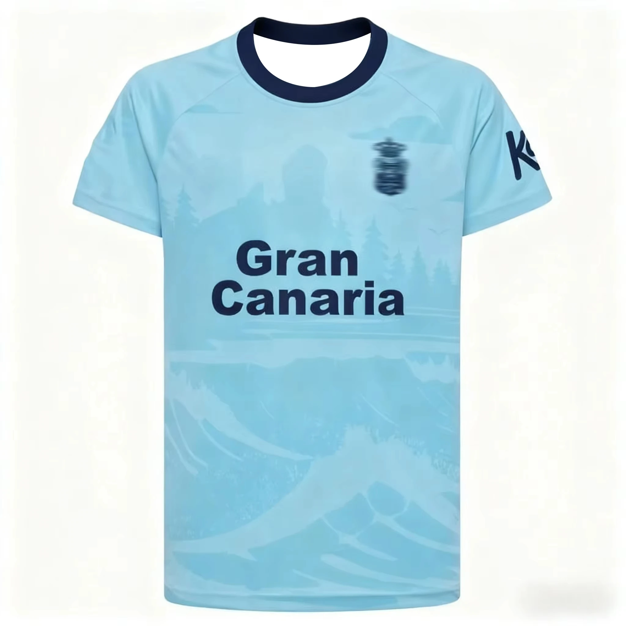 Ropa de Maternidad, Camisetas Deportivas de Manga Corta del Equipo de Fútbol Unión Deportiva Las Palmas, para Adultos y Niños