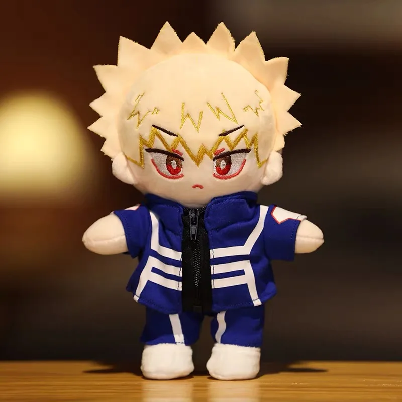 Anime My Hero Academia Peluche Ripiene Midoriya Izuku Bakugou Katsuki Todoroki Shoto Bambola Quadratico Elemento Ragazzi Festival Regalo