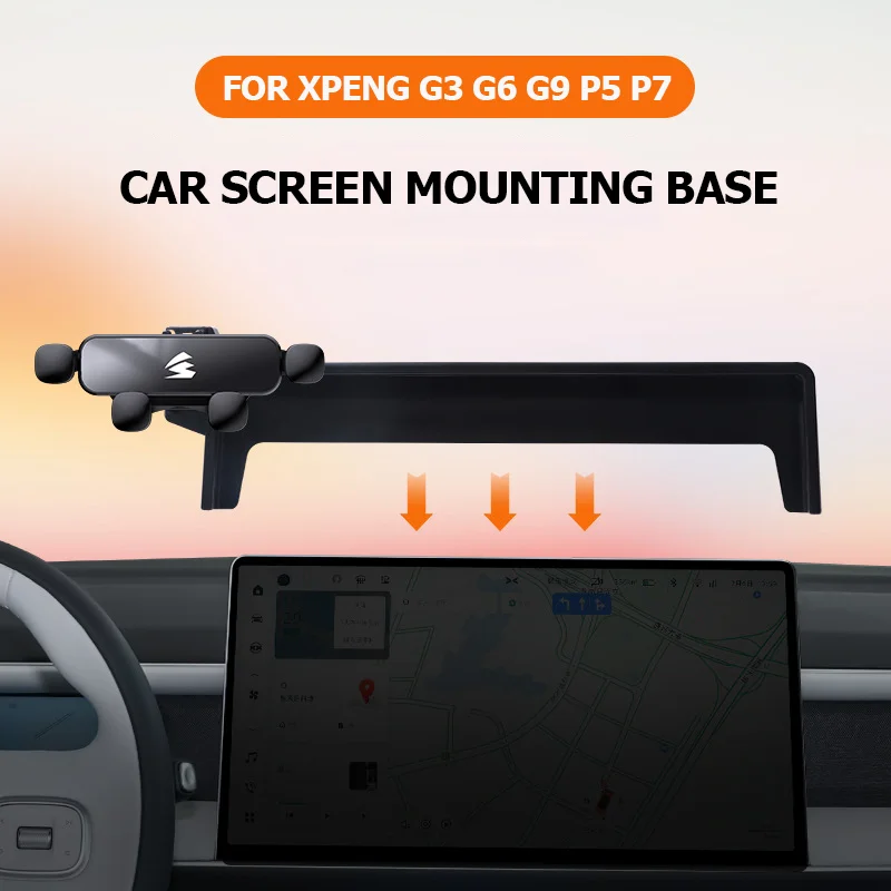 

For Xpeng XiaoPeng G3 G6 G9 P5 P7 Mona Phone Holder Car Magnetic Wireless Charging Mobile Phone MagSafe Mount Screen Fixed Base