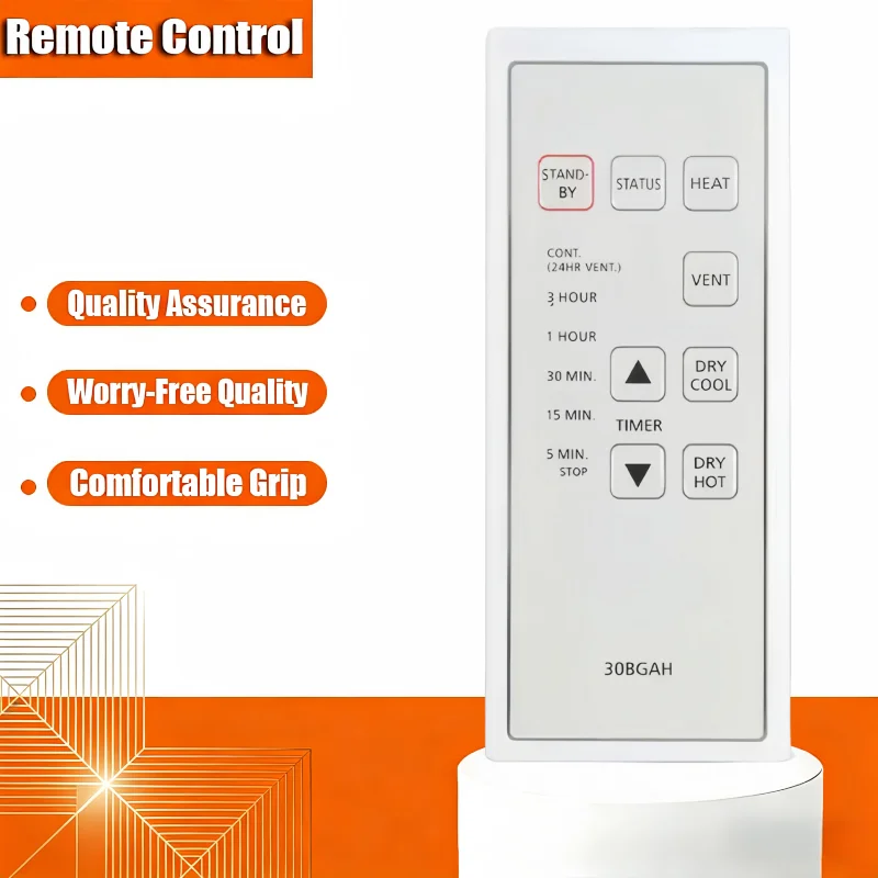 

FV-30BG1H, 30BGAH Compatible with KDK Panasonic Bathroom, FFV4700030S Remote Control - Yuba (Bathroom Heater) for Export