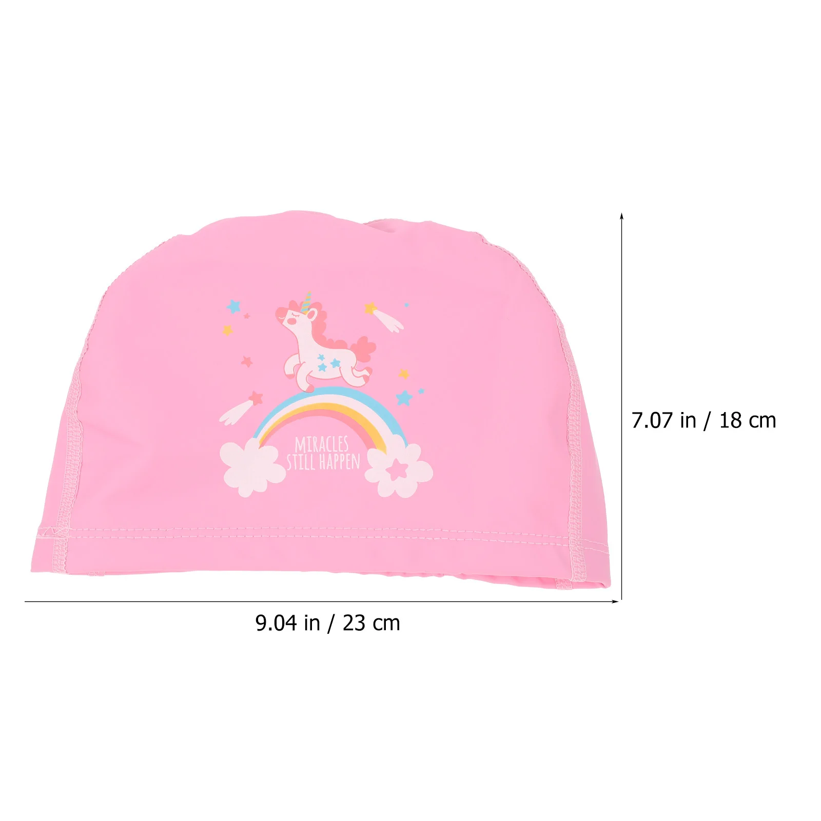 

Swimming Cap for 3-14 Years Unicorn Design Waterproof Ear Cover for Comfortable Snug Fit Swim Cap